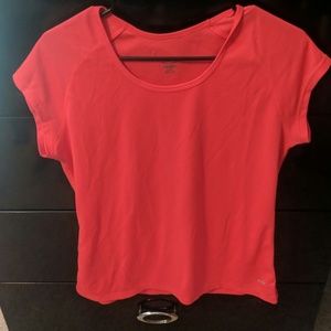 Coral Colored DriFIT tee